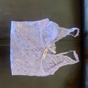 NEW VS lilac lace bodysuit